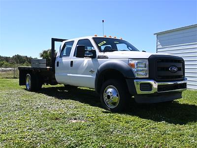 2014 Ford F-550 Crew Cab DRW 4x4, Flatbed Truck for sale #P8399A - photo 1