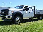 2014 Ford F-550 Crew Cab DRW 4x4, Flatbed Truck for sale #P8399A - photo 14