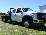 2014 Ford F-550 Crew Cab DRW 4x4, Flatbed Truck for sale #P8399A - photo 3