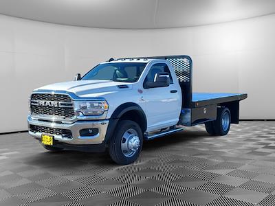 New 2024 Ram 5500 Tradesman Regular Cab 4WD, Scelzi Flatbed Truck for sale #4D0014 - photo 1