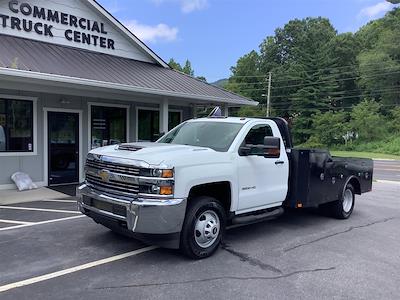 Used 2017 Chevrolet Silverado 3500 FL Regular Cab 4WD, Flatbed Truck for sale #9959 - photo 1