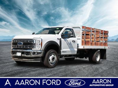 New 2024 Ford F-450 Regular Cab 4x2, 12' Scelzi WFB Stake Bed for sale #4240689 - photo 1