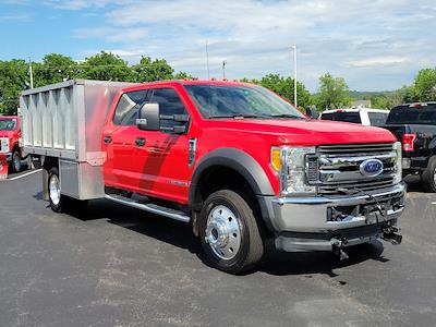 Used 2017 Ford F-550 XLT Crew Cab 4WD, Landscape Dump for sale #H4023C - photo 1