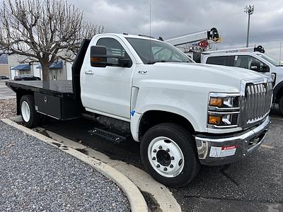 Used 2022 International CV SFA 4x2, Rugby Titan Flatbed Truck for sale #15700 - photo 1