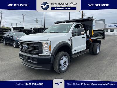 2024 Ford F-550 Regular Cab DRW 4x4, Dejana Truck & Utility Equipment DynaPro Dump Body Dump Truck for sale #F30534 - photo 1