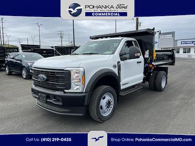 New 2024 Ford F-550 XL Regular Cab 4x4, Dejana Truck & Utility Equipment DynaPro Dump Body Dump Truck for sale #F30534 - photo 1