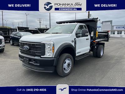 2024 Ford F-550 Regular Cab DRW 4x4, Dejana Truck & Utility Equipment DynaPro Dump Body Dump Truck for sale #F30535 - photo 1