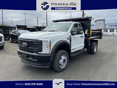 New 2024 Ford F-550 XL Regular Cab 4x4, Dejana Truck & Utility Equipment DynaPro Dump Body Dump Truck for sale #F30535 - photo 1