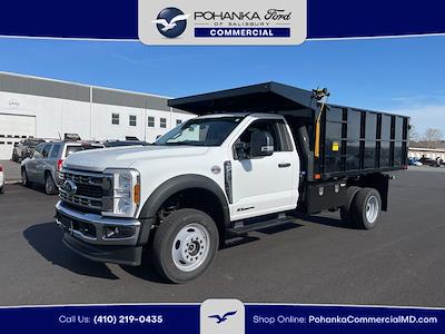 New 2024 Ford F-450 XL Regular Cab 4WD, PJ's Landscape Dump for sale #F30609 - photo 1