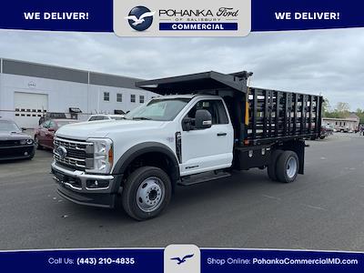 2024 Ford F-450 Regular Cab DRW RWD, PJ's Stake Bed for sale #F30677 - photo 1