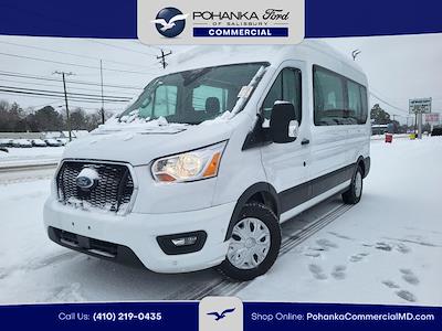 Used 2022 Ford Transit 350 XLT Medium Roof RWD, Passenger Van for sale #PCF2055ADR - photo 1