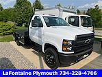 New 2023 Chevrolet Silverado 5500 Work Truck Regular Cab 4x2, 9' 4" Wil-Ro Skirted Flatbed Flatbed Truck for sale #23PC1046 - photo 1
