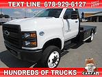 Used 2021 Chevrolet Silverado 5500 Regular Cab 4x4, Flatbed Truck for sale #R-29211 - photo 1