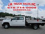 Used 2021 Chevrolet Silverado 3500 Work Truck Crew Cab 4x4, Flatbed Truck for sale #R-29328 - photo 4