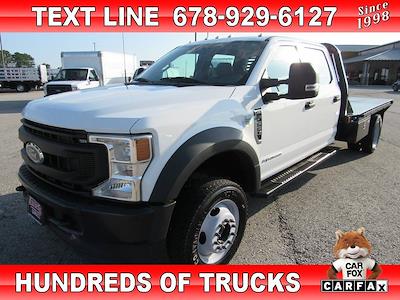 Used 2022 Ford F-550 Crew Cab 4x4, Flatbed Truck for sale #R-29985 - photo 1