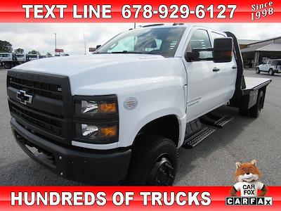 Used 2022 Chevrolet Silverado 5500 Regular Cab 4x4, Flatbed Truck for sale #R-30319 - photo 1