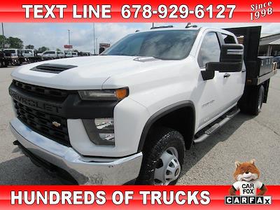 Used 2020 Chevrolet Silverado 3500 Work Truck Crew Cab 4x4, Flatbed Truck for sale #R-30462 - photo 1