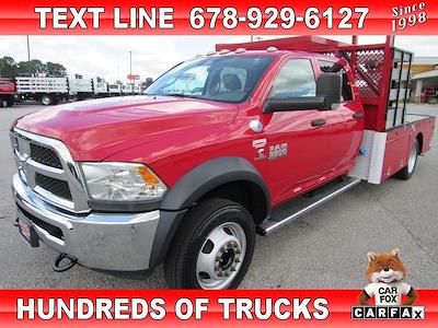 Used 2018 Ram 5500 Crew Cab 4x2, Flatbed Truck for sale #R-30668 - photo 1