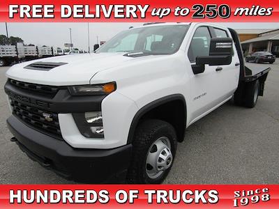 Used 2022 Chevrolet Silverado 3500 Work Truck Crew Cab 4x4, Flatbed Truck for sale #R-30764 - photo 1