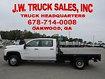 Used 2022 Chevrolet Silverado 3500 Work Truck Crew Cab 4x4, Flatbed Truck for sale #R-30764 - photo 3