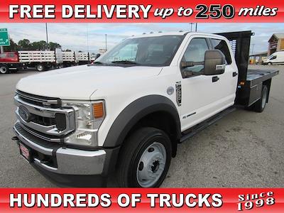 Used 2020 Ford F-550 Crew Cab 4x4, Flatbed Truck for sale #R-30991 - photo 1