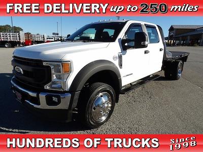 Used 2022 Ford F-450 Crew Cab 4x4, Flatbed Truck for sale #R-31041 - photo 1