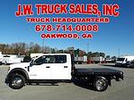 Used 2022 Ford F-450 Crew Cab 4x4, Flatbed Truck for sale #R-31041 - photo 3