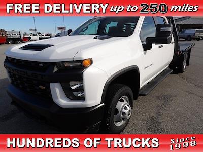 Used 2022 Chevrolet Silverado 3500 Work Truck Crew Cab 4x4, Flatbed Truck for sale #R-31132 - photo 1