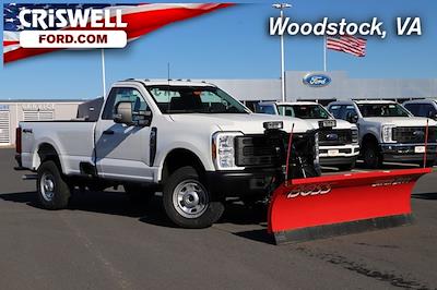 New 2024 Ford F-350 XL Regular Cab 4x4, BOSS Super-Duty Plows Plow Truck for sale #F240285 - photo 1