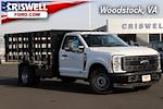 New 2024 Ford F-350 XL Regular Cab 4x2, 12' PJ's Stake Bed for sale #F240315 - photo 1