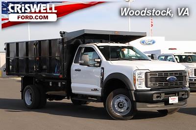 New 2024 Ford F-550 XL Regular Cab 4x4, 12' PJ's Landscape Dump for sale #F240419 - photo 1