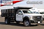 New 2024 Ford F-550 XL Regular Cab 4x4, 12' PJ's Landscape Dump for sale #F240419 - photo 1