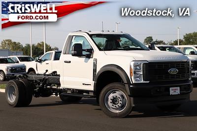 New 2024 Ford F-550 XL Regular Cab 4x4, Cab Chassis for sale #F240436 - photo 1