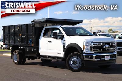 New 2024 Ford F-450 Super Cab 4x4, 12' PJ's Landscape Dump for sale #F240452 - photo 1