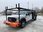 Used 2020 Ford F-550 Crew Cab 4x4, Flatbed Truck for sale #5-1389-IN - photo 3