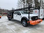 Used 2020 Ford F-550 Crew Cab 4x4, Flatbed Truck for sale #5-1389-IN - photo 5