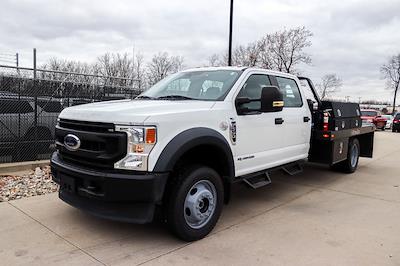 Used 2020 Ford F-550 Crew Cab 4x4, HydraBed Flatbed Truck for sale #5-1538-IN - photo 1