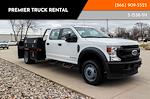 Used 2020 Ford F-550 Crew Cab 4x4, HydraBed Flatbed Truck for sale #5-1538-IN - photo 3