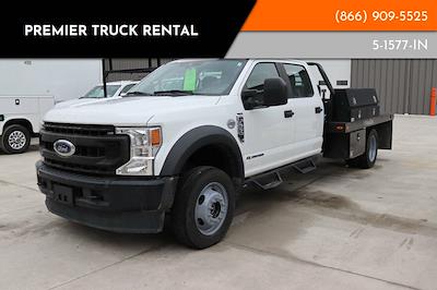 Used 2020 Ford F-550 Crew Cab 4x4, Flatbed Truck for sale #5-1577-IN - photo 1