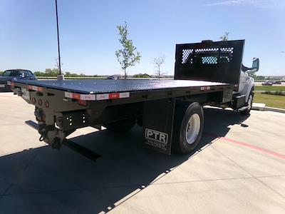 Used 2019 Ford F-750 Regular Cab 4x2, Rugby Flatbed Truck for sale #7-104-TX - photo 2