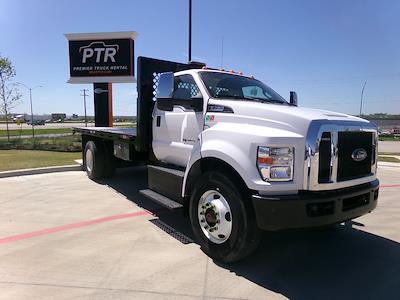 Used 2019 Ford F-750 Regular Cab 4x2, Rugby Flatbed Truck for sale #7-104-TX - photo 1