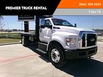 Used 2019 Ford F-750 Regular Cab 4x2, Rugby Flatbed Truck for sale #7-104-TX - photo 3