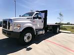 Used 2019 Ford F-750 Regular Cab 4x2, Rugby Flatbed Truck for sale #7-104-TX - photo 5