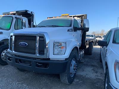 Used 2019 Ford F-750 Regular Cab 4x2, Rugby Flatbed Truck for sale #7-106-IN - photo 1