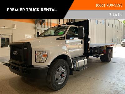 Used 2021 Ford F-750 Regular Cab 4x2, Rugby Flatbed Truck for sale #7-66-IN - photo 1