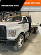 Used 2021 Ford F-750 Regular Cab 4x2, Bedrock Flatbed Truck for sale #7-90-IN - photo 3