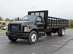 2024 Ford F-650 Regular Cab DRW 4x2, Monroe Truck Equipment Versa-Line Platform Body Stake Bed for sale #TL1007 - photo 7