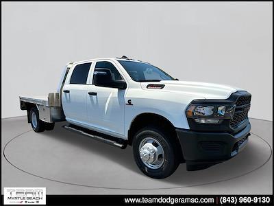 New 2024 Ram 3500 Tradesman Crew Cab 4x4, M H EBY Big Country Flatbed Truck for sale #HT24380 - photo 1