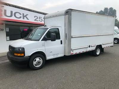 Used 2018 GMC Savana 3500 4x2, Box Van for sale #8889 - photo 1