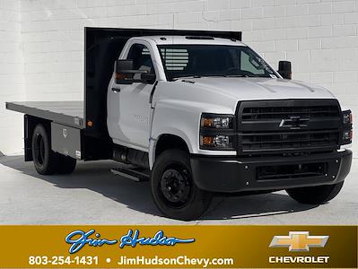 New 2024 Chevrolet Silverado 5500 Work Truck Regular Cab RWD, 12' 5" Blue Ridge Manufacturing Workhorse Flatbed Truck for sale #VC4023 - photo 1